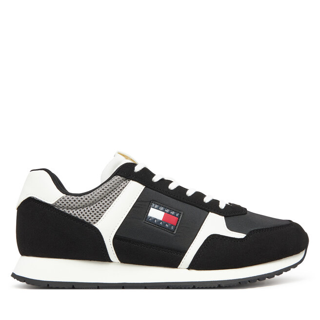 Sneakersy Tommy Jeans Tjm Runner Casual - Czarny