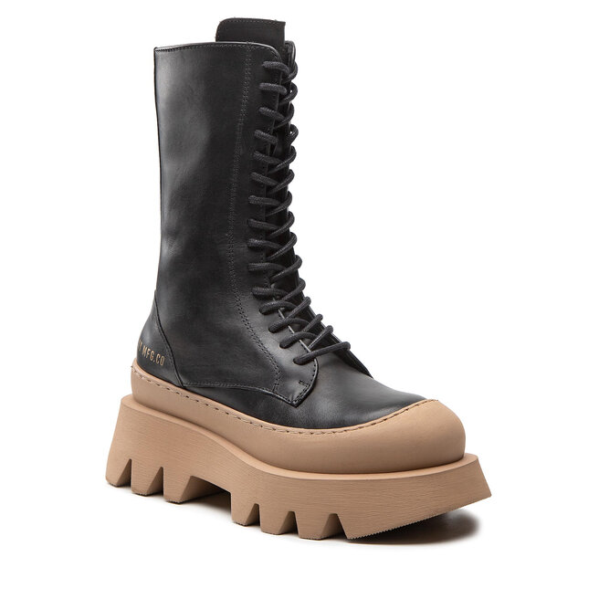Bottines Replay Idem lace GWL78.000.C0001L Black 003 fr.eschuhe.ch
