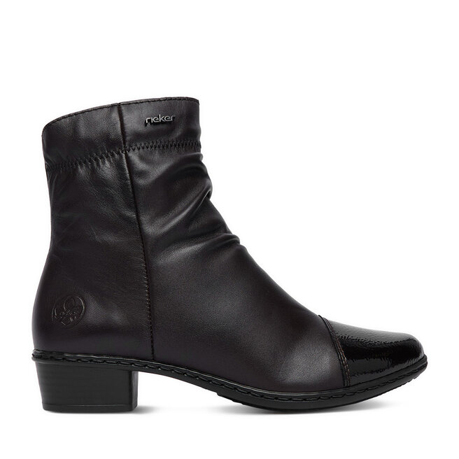 Botki Rieker CEO-Y0773-25 Brązowy ciemny - kobiece