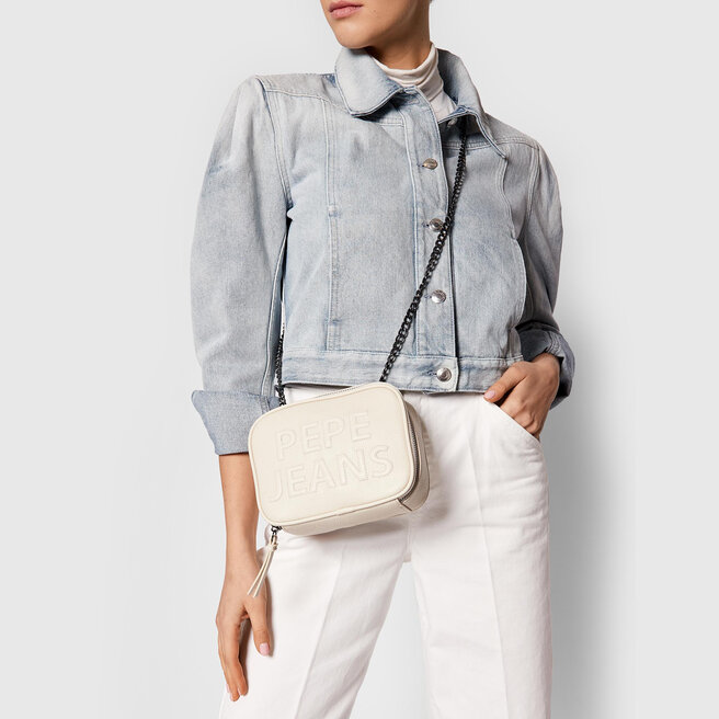 Handtasche Pepe Jeans Serena Bag PL031218 White 800 eschuhe.de
