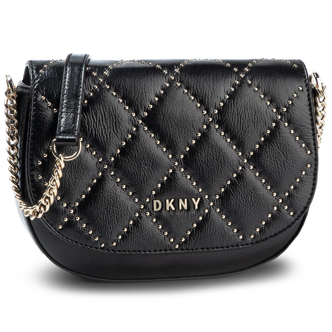 DKNY Táska DKNY Sofia Saddle Bag R94EUF86 Blk/Gold BGD