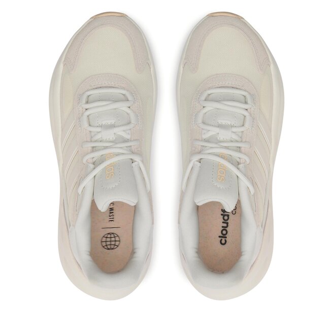 adidas Pantofi adidas Ozelle Cloudfoam GX1727 Cloud White/Cloud White/Cloud White