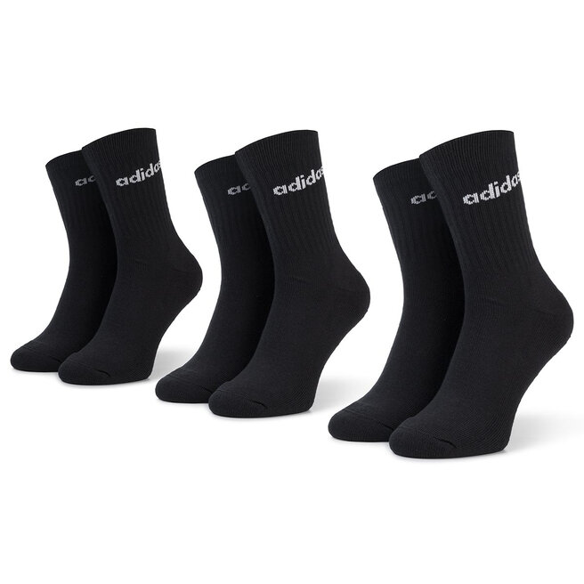 Lot de 3 paires de chaussettes hautes homme adidas Socks Chaussettes CZ7292  R.43-46 Black
