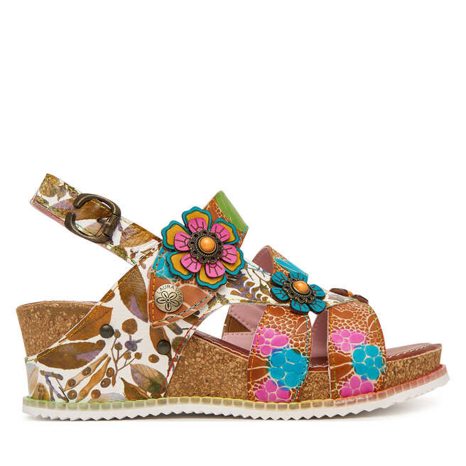 Sandały Laura Vita Bonito 37 Kolorowy - kobiece