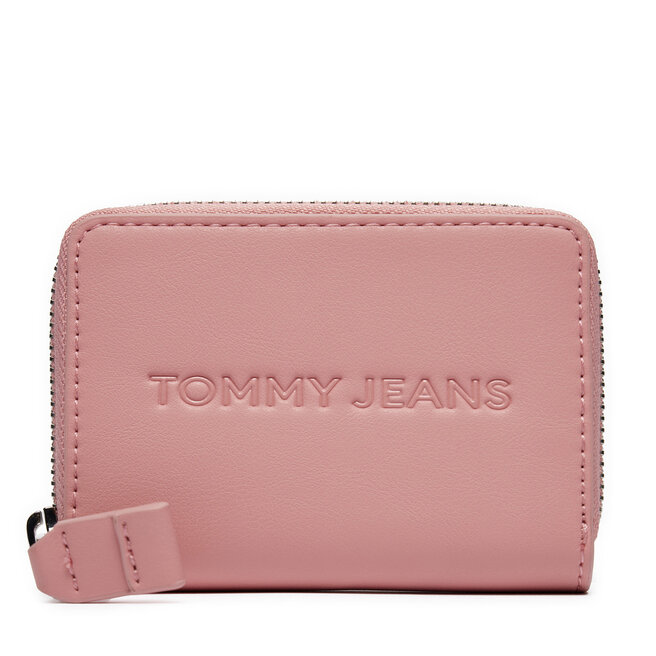 Duży Portfel Damski Tommy Jeans Tjw Ess Must Small Za - Różowy