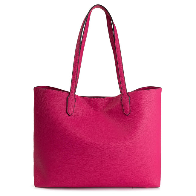 Bolso Guess Shopper Uptown Chic Rosa Para Mujer