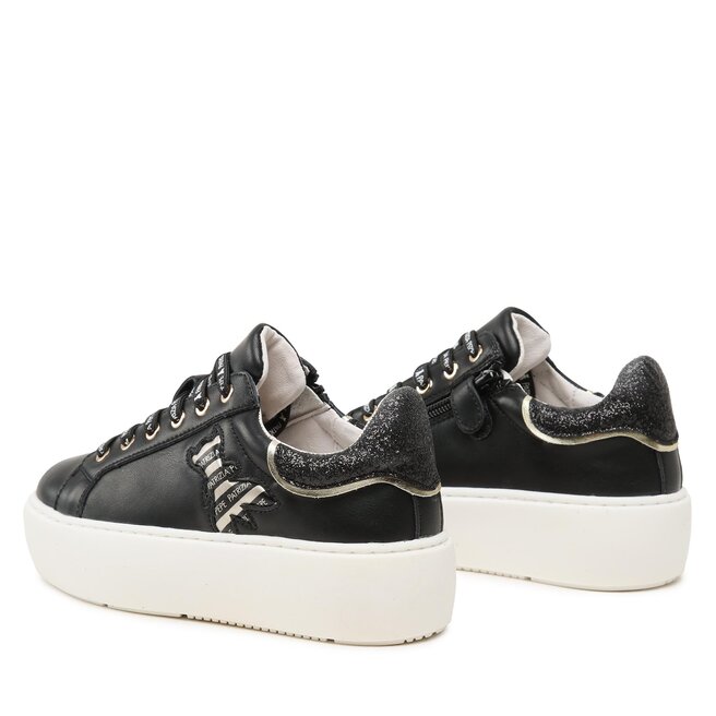 Patrizia Pepe Сникърси Patrizia Pepe PJ200.01 M Nero/Bianco