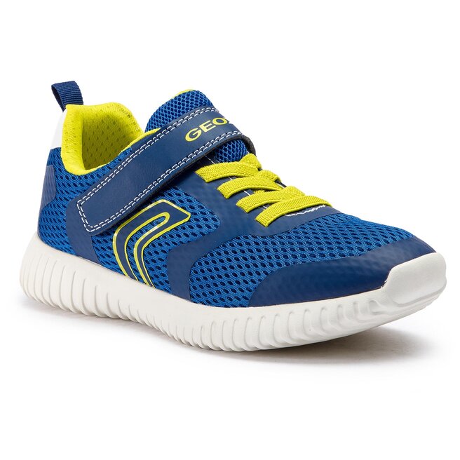 Sneakers Geox J Waviness B. B J926TB 01454 C4344 D Royal Lime