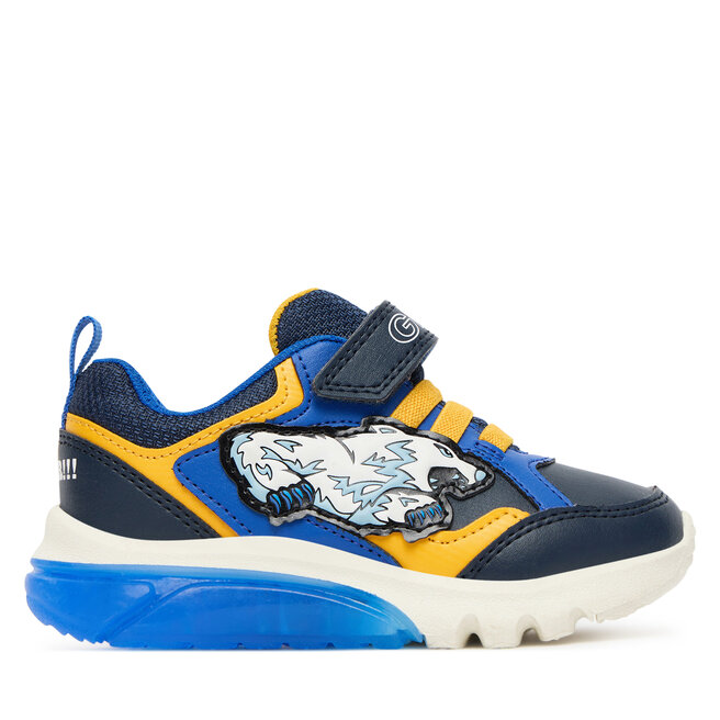 Sneakersy Geox J Ciberdron J56LBB 054CE C0657 M Granatowy - chłopięce