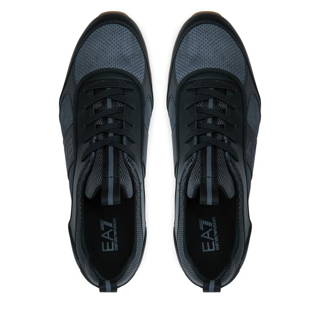 EA7 Emporio Armani Sneakersy EA7 Emporio Armani X8X027 XK347 N543 Black+Iron Gate