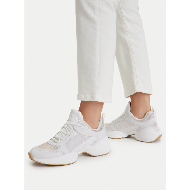 Sneakersy MICHAEL Michael Kors Bowie 43T6BWFS3L Biały