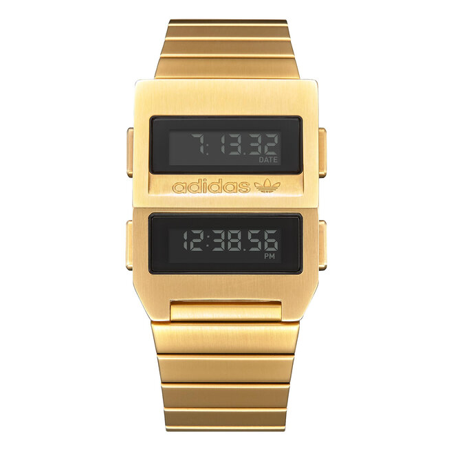 Sucio Canguro Shetland Reloj adidas Originals Archive M3 Z20502-00 All Gold • Www.zapatos.es