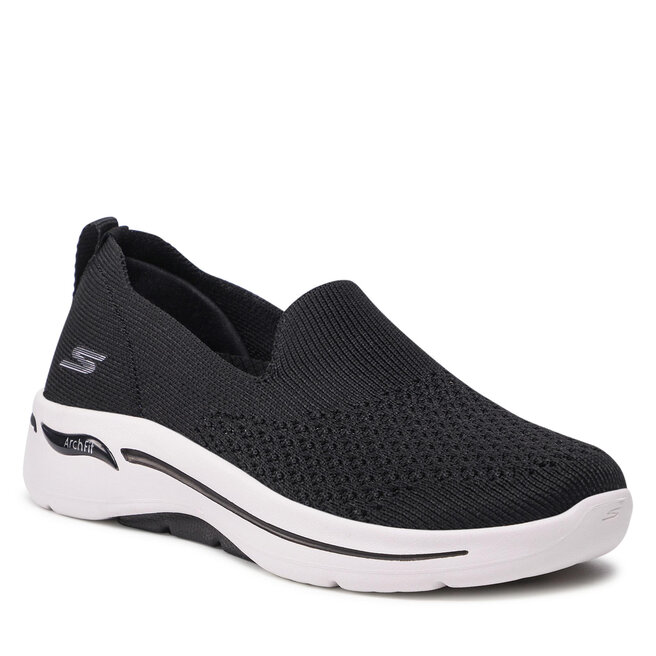 Κλειστά παπούτσια Skechers Delora 124418/BKW Black/White
