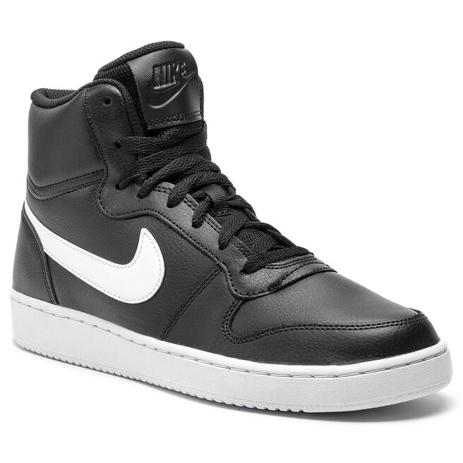 Alcanzar Contabilidad refugiados Zapatos Nike Ebernon Mid AQ1773 002 Black/White • Www.zapatos.es