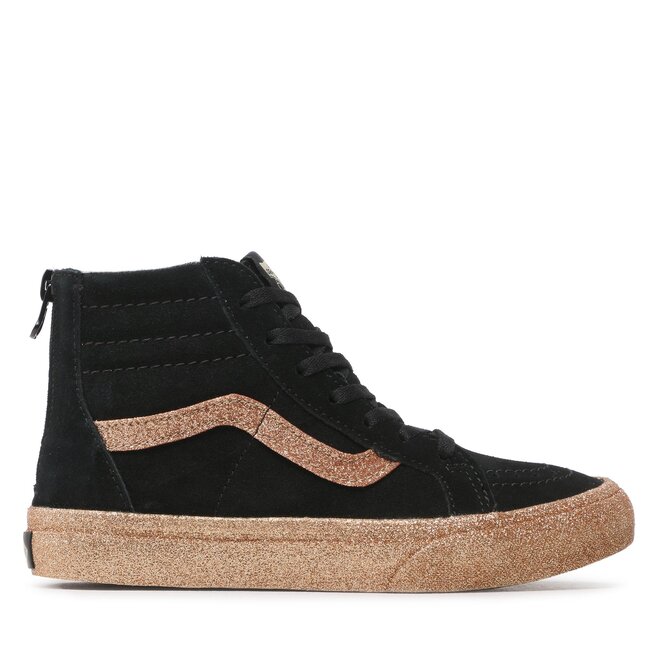Vans Sneakers Vans Sk8-Hi Zip Party Glitter Black/Gold