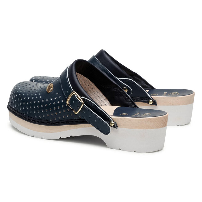 Scholl Șlapi Scholl M20078 Clog 1040 Cobalt Blue