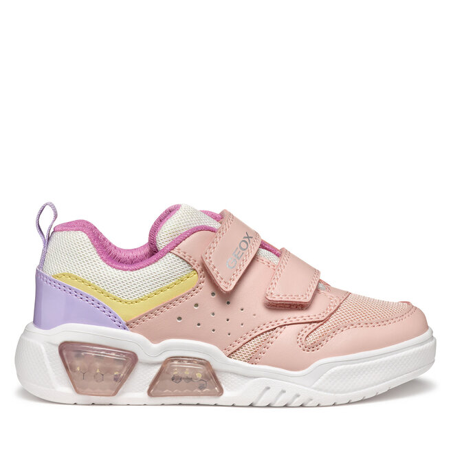 Sneakersy Geox J Illuminus J55HPA 0ASBU - M Różowy