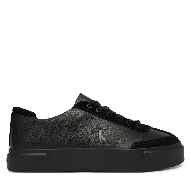 Sneakersy Calvin Klein Basket Cupsole Lup Wt Lth HM0HM02133 Czarny - męskie