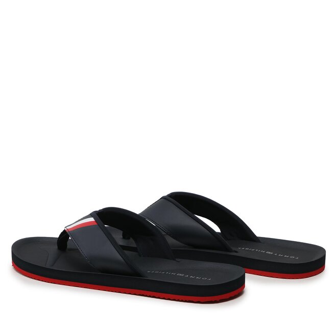 Tommy Hilfiger Flip flop Tommy Hilfiger Comfortable Padded Beach Sandal FM0FM04473 Desert Sky DW5
