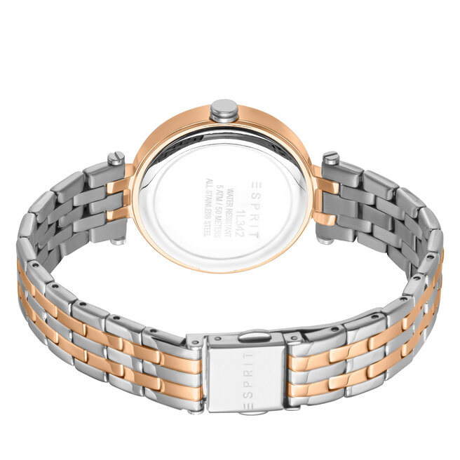 Esprit Karóra Esprit ES1L342M0115 Silver/Rose Gold