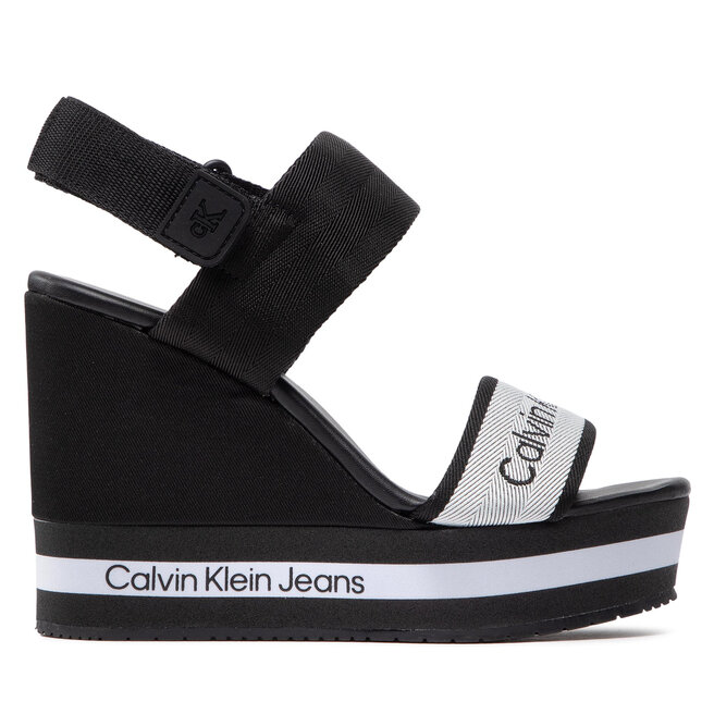Calvin Klein Jeans Σανδάλια Calvin Klein Jeans Wedge Sandal YW0YW00669 BDS