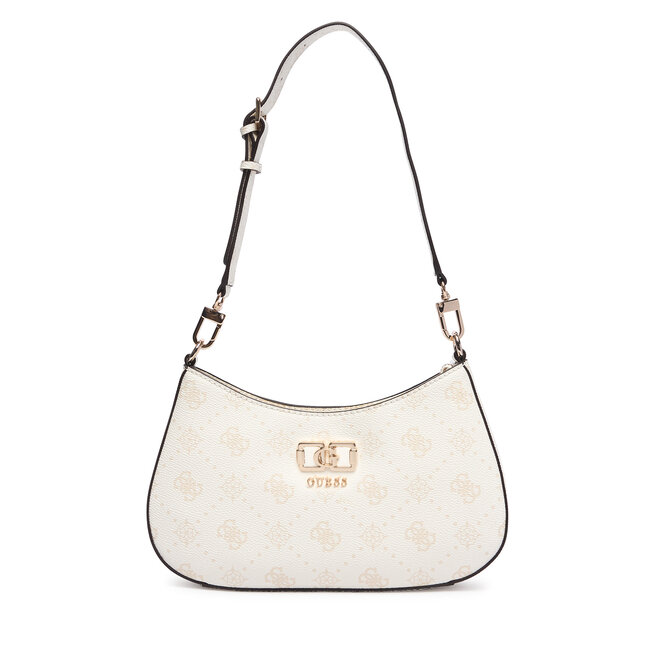 Torebka Guess Emelie Logo HWGP99 28180 Kremowy -