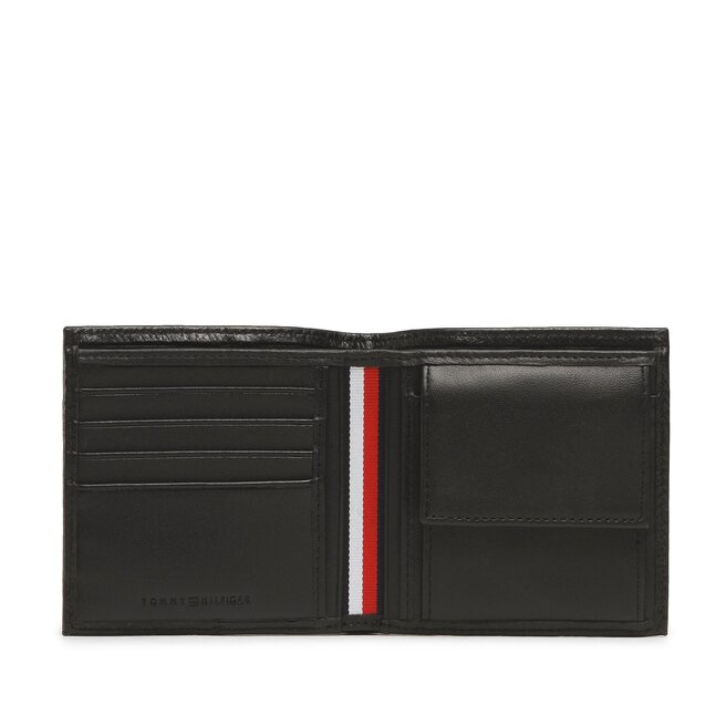 Tommy Hilfiger Nagyméretű férfi pénztárca Tommy Hilfiger Th Central Extra Cc And Coin AM0AM10785 BDS