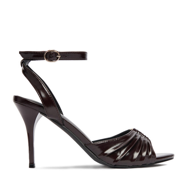 Sandały JENNY CEO-HY692-1 Bordowy - kobiece