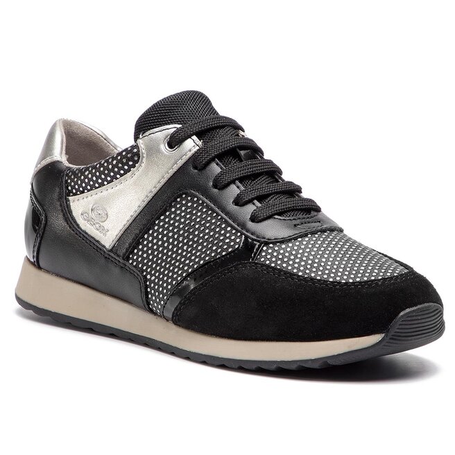 Sneakers Geox D C D846FC 00454 C9999 Black • Www.zapatos.es