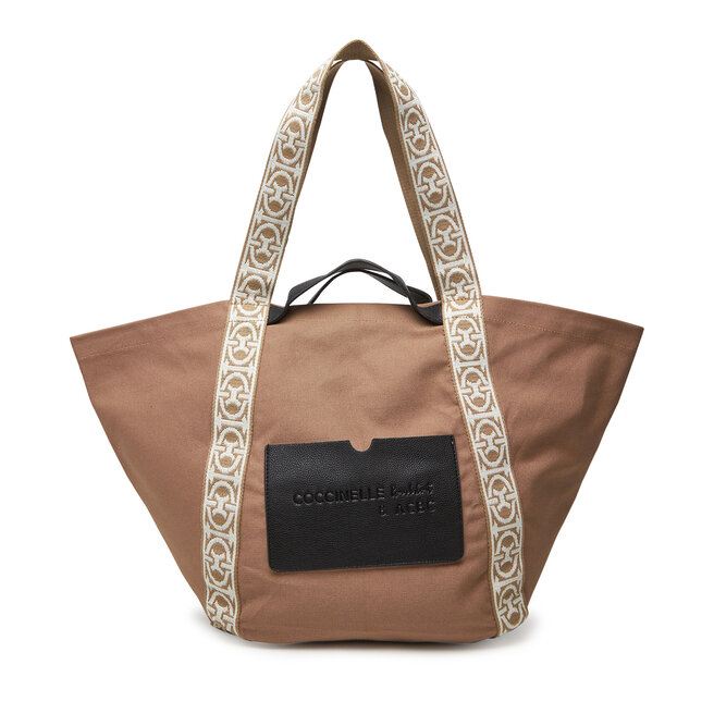 Torebka Coccinelle SXG C-Bounce Canvas E1 SXG 11 01 01 Brązowy
