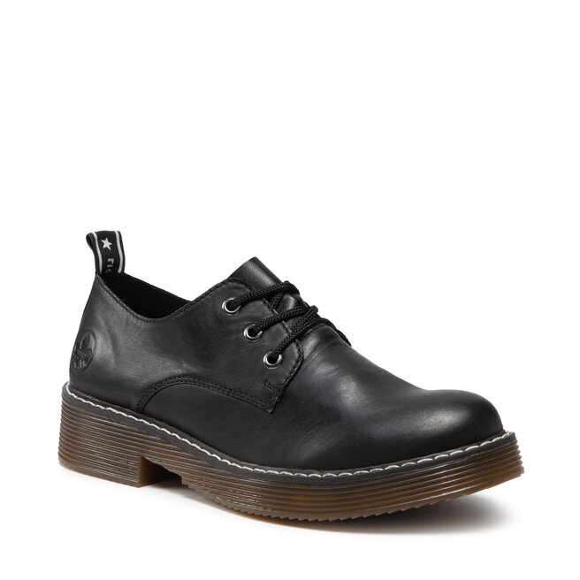 Oxfords Rieker 50010-00 Schwarz