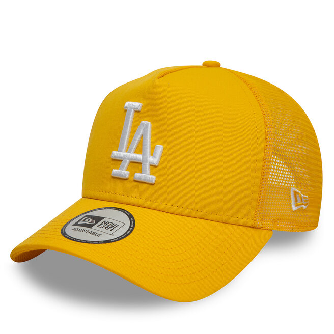 Czapka z daszkiem New Era La Dodgers League Essential 9Forty - Żółty