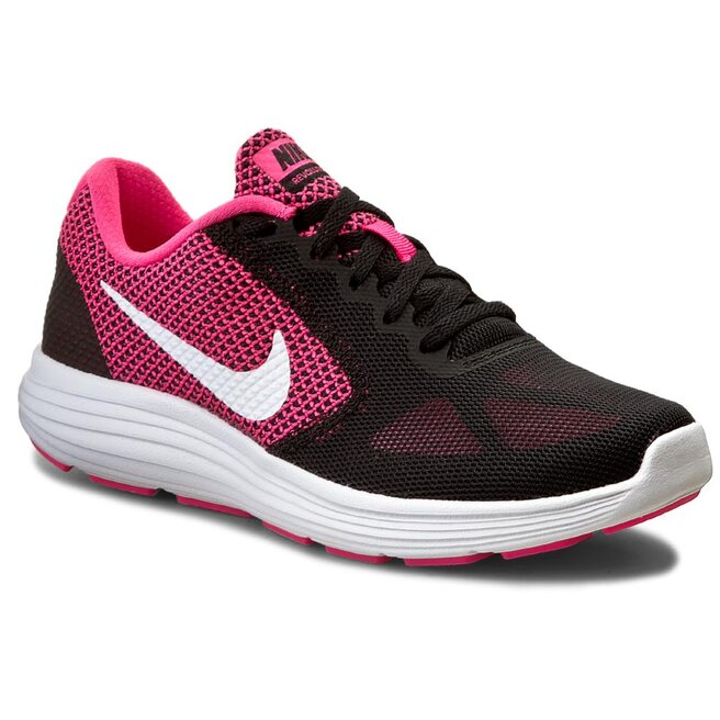 Nike Revolution 3 819303 600 Hyper Pink White Black obuvki.bg