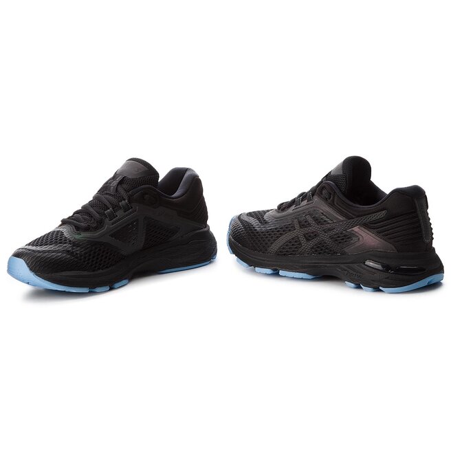 Asics gt-2000 6 outlet lite-show womens black black