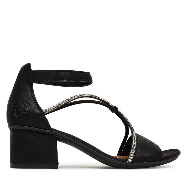 Sandały Rieker 64654-00 Czarny - kobiece