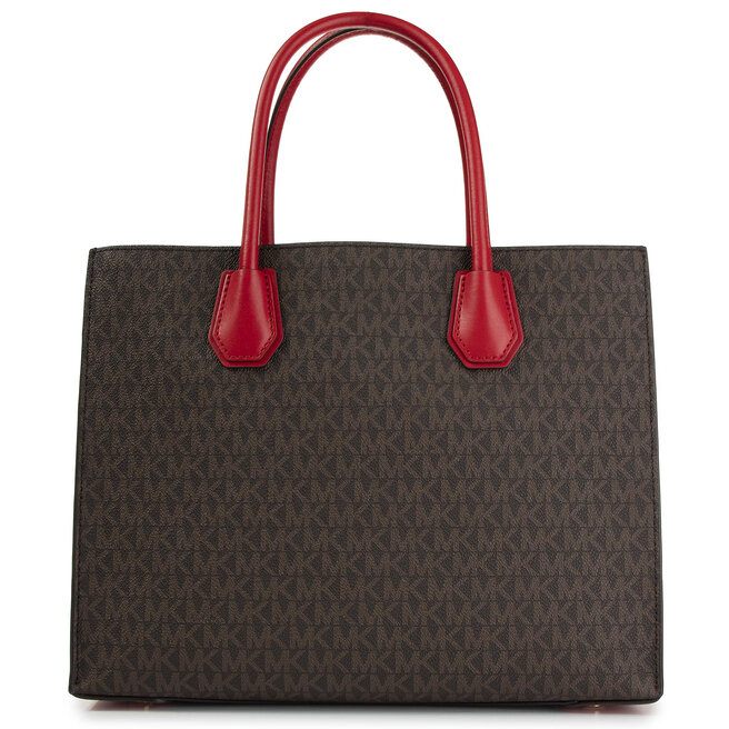MICHAEL Michael Kors Táska MICHAEL Michael Kors Mercer 30F9GM9S7B Brn/Brt Red