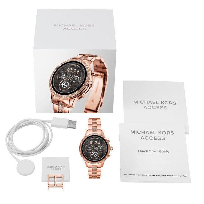 Išmanusis laikrodis Michael Kors Runway MKT5052 Gold/Gold • Www.eavalyne.lt