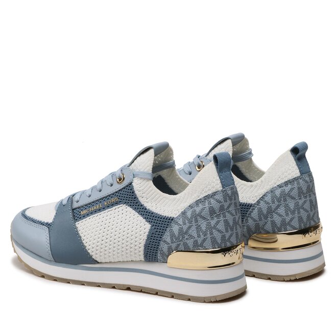 MICHAEL Michael Kors Sneakersy MICHAEL Michael Kors Billie Knit Trainer 43S3BIFS2D Pale Blu Mlt