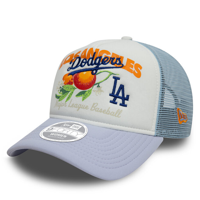 Czapka z daszkiem New Era La Dodgers Fruit Graphic 9Forty - Błękitny