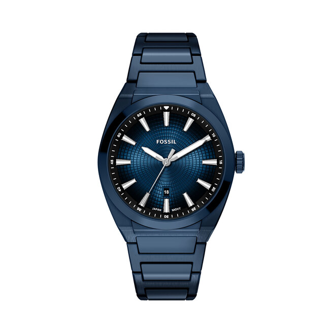 Zegarek Fossil Everett FS6169 Granatowy -