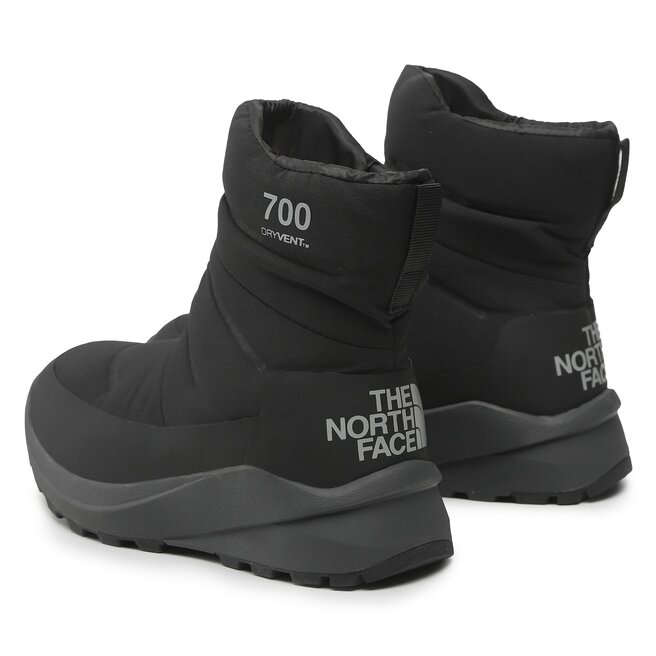 The North Face Cizme de zăpadă The North Face Nuptse II Bootie Wp NF0A5G2IKT01 Tnf Black/Asphalt Grey