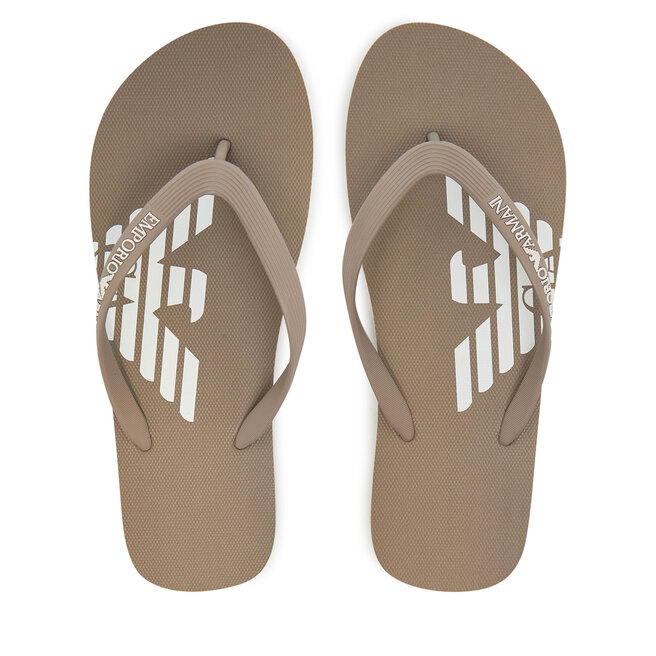 Japonki Emporio Armani XVQS08 XN746 - Beżowy