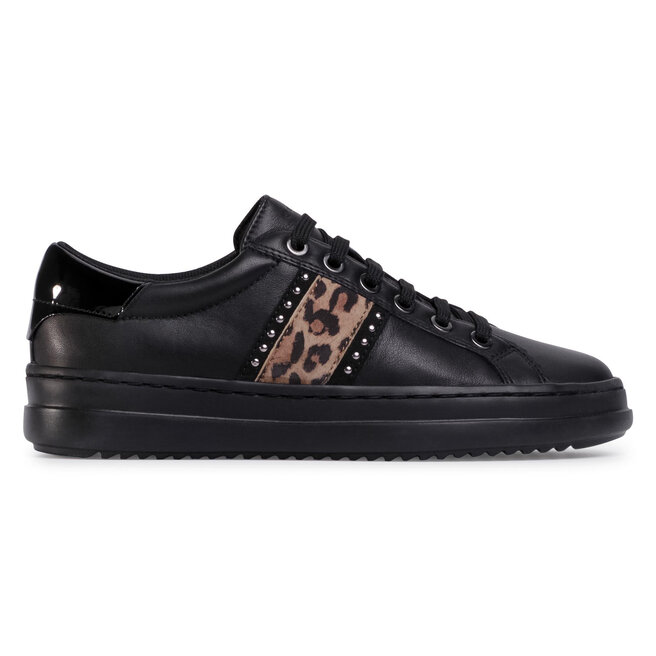 Geox Сникърси Geox D Pontoise G D04FEG 08502 C9999 Black