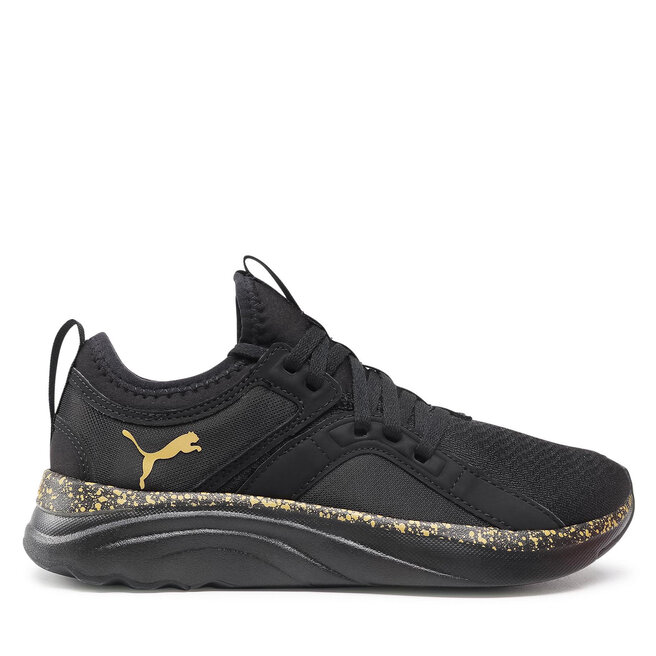 black puma with gold