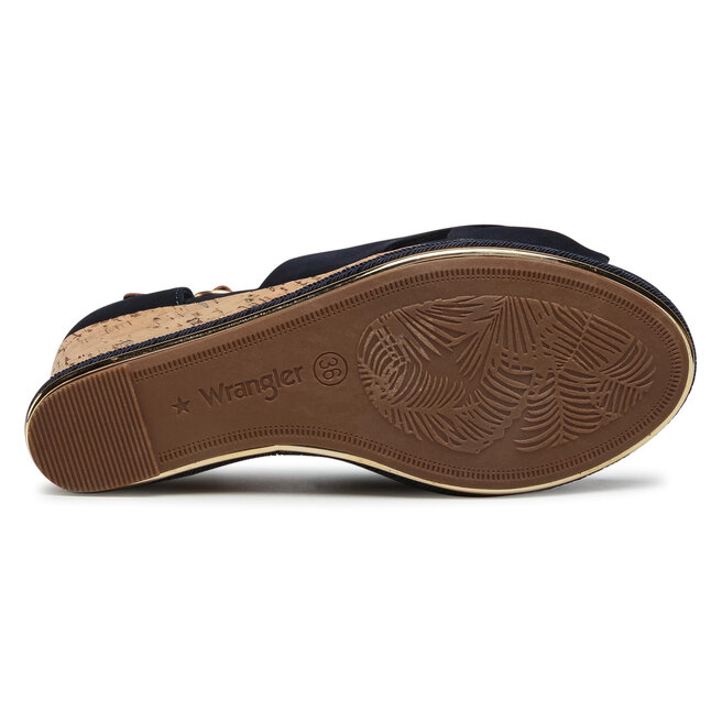 Wrangler Sandále Wrangler Panama Cross WL11652A Navy 016