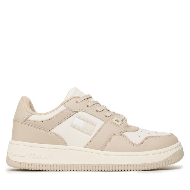 Tommy Jeans Sneakersy Tommy Jeans Retro Wmn Low Fancy EN0EN02103 Classic Beige ACI