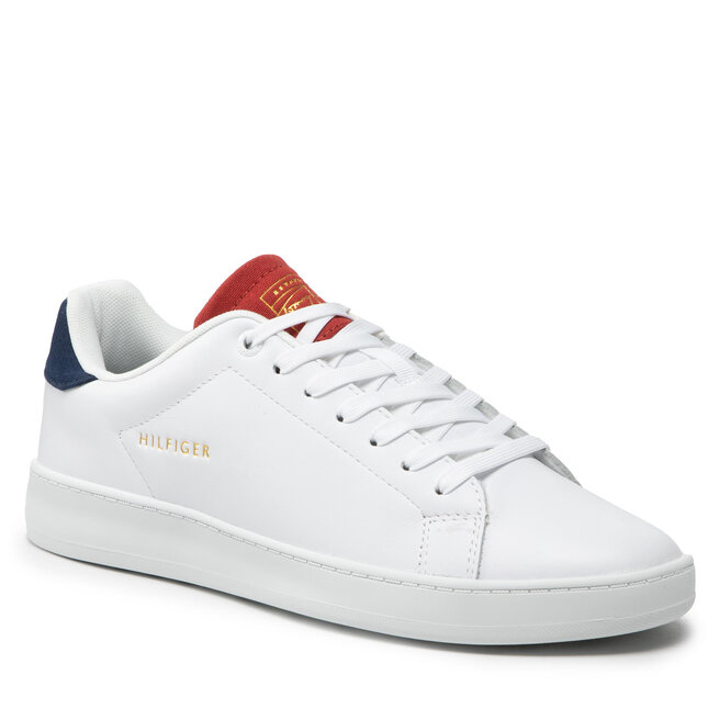 Tommy Hilfiger Sportcipő Tommy Hilfiger Retro Court Clean Cupsole FM0FM04004 White YBR