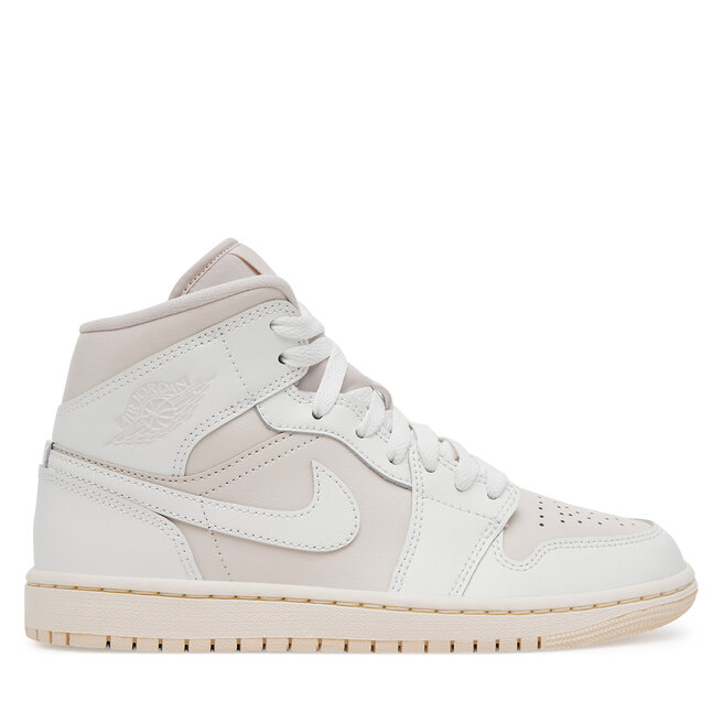 Sneakersy Nike Wmns Air Jordan 1 Mid - 201 Beżowy