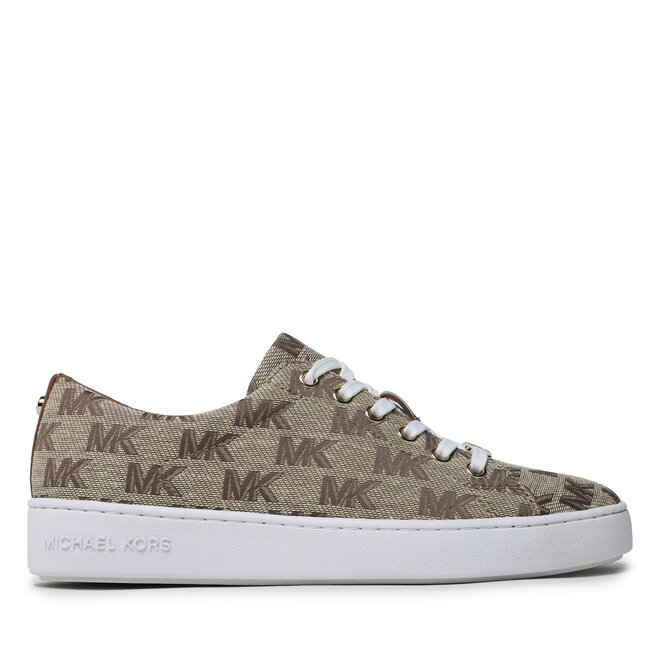 MICHAEL Michael Kors Tenisky MICHAEL Michael Kors Keaton Lace Up 43S3KTFS1Y Beige/Ebony