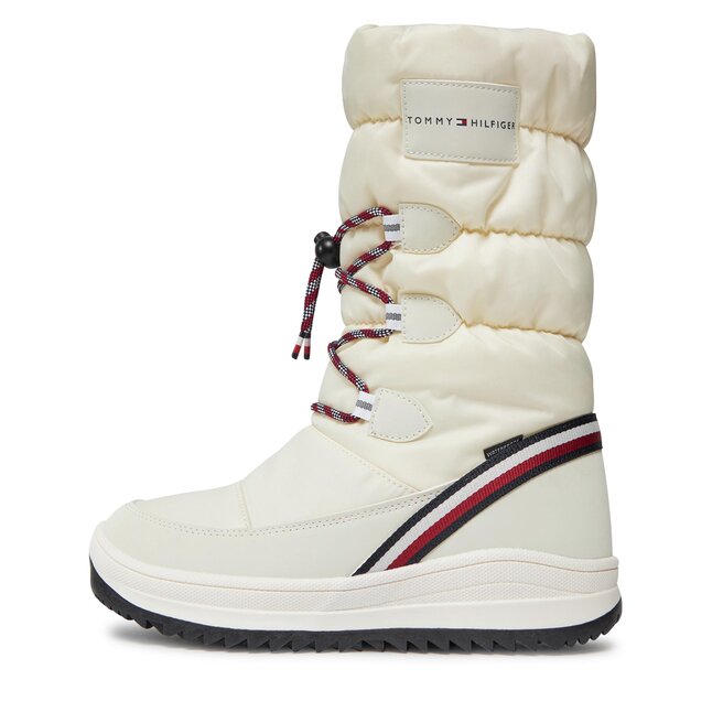 Tommy Hilfiger Cizme de zăpadă Tommy Hilfiger T3A6-33070-1485530 S Off White 530